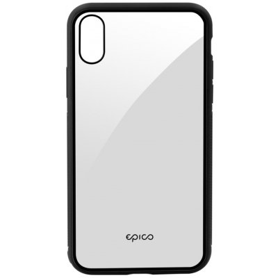 Pouzdro EPICO glass case iPhone XS Max černé – Zbozi.Blesk.cz