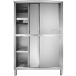 Royal Catering Nerezová kuchyňská skříň - 120 cm RCGE-120 – Zboží Mobilmania