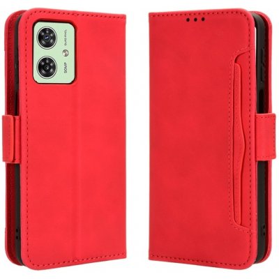 Vsechnonamobil 67001 SLOT Peněženkový obal pro Motorola Moto G54 5G / G54 5G Power Edition červený – Zboží Živě