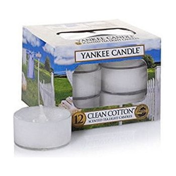 Yankee Candle Clean Cotton 12 x 9,8 g