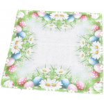 Forbyt kuchyňský ubrus prostírání Velikonoce CYH6114 TISK kraslice zelená 35x35cm čtverec – Sleviste.cz