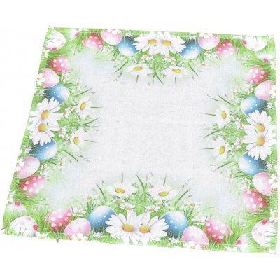 Forbyt kuchyňský ubrus prostírání Velikonoce CYH6114 TISK kraslice zelená 35x35cm čtverec – Sleviste.cz