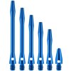 Násadky na šipky Designa Aluminium ALU DARTS BLUE modré X-Short 28,5 mm