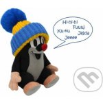Moravská Ústředna Brno Krtek 16 cm modrý kulich plyš Zvuk – Sleviste.cz