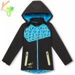 KUGO Chlapecká softshellová bunda HK3123 černá – Zboží Dáma