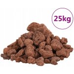 Shumee Sopečné kameny červené 1–2 cm 25 kg – Zboží Dáma