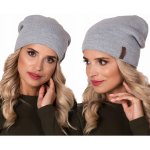 Fashionweek elegantní dámská teplá čepice beanie ZIZI-V1 šedý – Hledejceny.cz