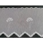 Záclona na vitrážku - voál 139/050 50 cm – Hledejceny.cz