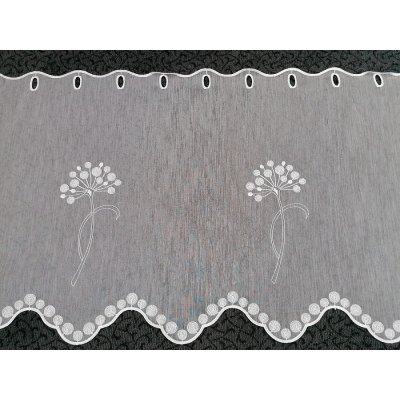 Záclona na vitrážku - voál 139/050 50 cm – Hledejceny.cz