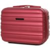 Kosmetický kufřík Worldline 628 Cestovní kosmetický kufřík ABS 15l vínová