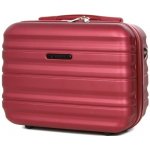 Worldline 628 Cestovní kosmetický kufřík ABS 15l vínová – Zboží Dáma
