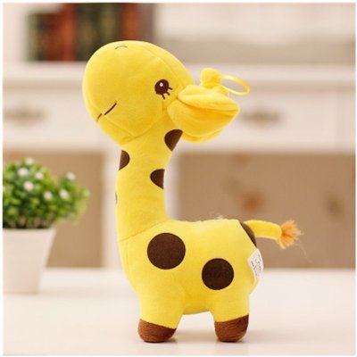roztomilá žirafa 18 cm – Zboží Mobilmania