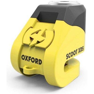 OXFORD zámek brzdového kotouče XD5, čep 5mm barva žlutá/černá (starý kód: LK260) | Zboží Auto