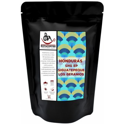 BotaCoffee Honduras SHG EP Siguatepeque Los Geranios 2025 zrnková 250 g – Hledejceny.cz