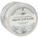 Babička Agafia přírodní bílé sibiřské mýdlo do koupele pro péči o tělo a vlasy 500 ml – Zboží Dáma