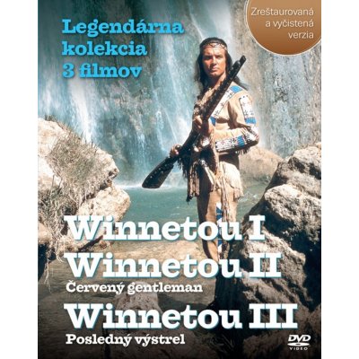 Balíček 3 ks , Winnetou I, II, III Legendárna kolekcia 3 filmov DVD