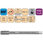 NÁSTROJE CZ Závitník strojní M14x1,25 ISO2 HSSE DIN 374 C Levý - CZZ3000L-M14X1,25-ISO2 – Zboží Mobilmania