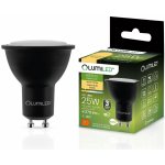 Lumiled LED žárovka LED GU10 3W = 25W 270lm 3000K Teplá bílá 120° černá – Sleviste.cz