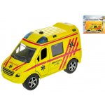 Mikro trading Auto ambulance 11 cm kov zpětný chod na baterie česky mluvící – Hledejceny.cz