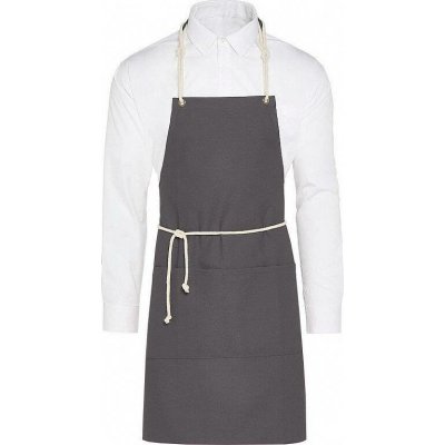 SG Accessories Bistro Ex JASSZ Bistro Trendy šňůrová zástěra Corsica s velkou přední kapsou Šedá – Hledejceny.cz