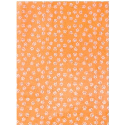 Décopatch Papír 1 ks Oranžový s tlapkami – Hledejceny.cz
