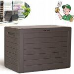 Prosperplast WOODEBOX 58,5 cm 140l umbra MBWL140 – Zboží Dáma