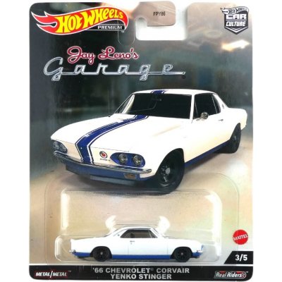 Mattel Hot Weels Premium Car Culture Jay Lenos Garage 66 Chevrolet Corvair Yenko Stinger – Zboží Mobilmania