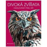 Divoká zvířata Omalovánky Pixel Art Max Jackson – Zboží Dáma