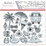 Aladine Gelová diářová razítka Bullet Journal Cestovatelský deník – Zboží Mobilmania