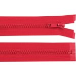 Kostěný zip šíře 5 mm délka 85 cm bundový 162 červená světlá – Hledejceny.cz
