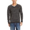 Pánská mikina Bench V Neck Stripe Black Beauty BK11179