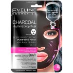 Eveline Cosmetics Charcoal textilní maska s uhlím 20 ml – Hledejceny.cz