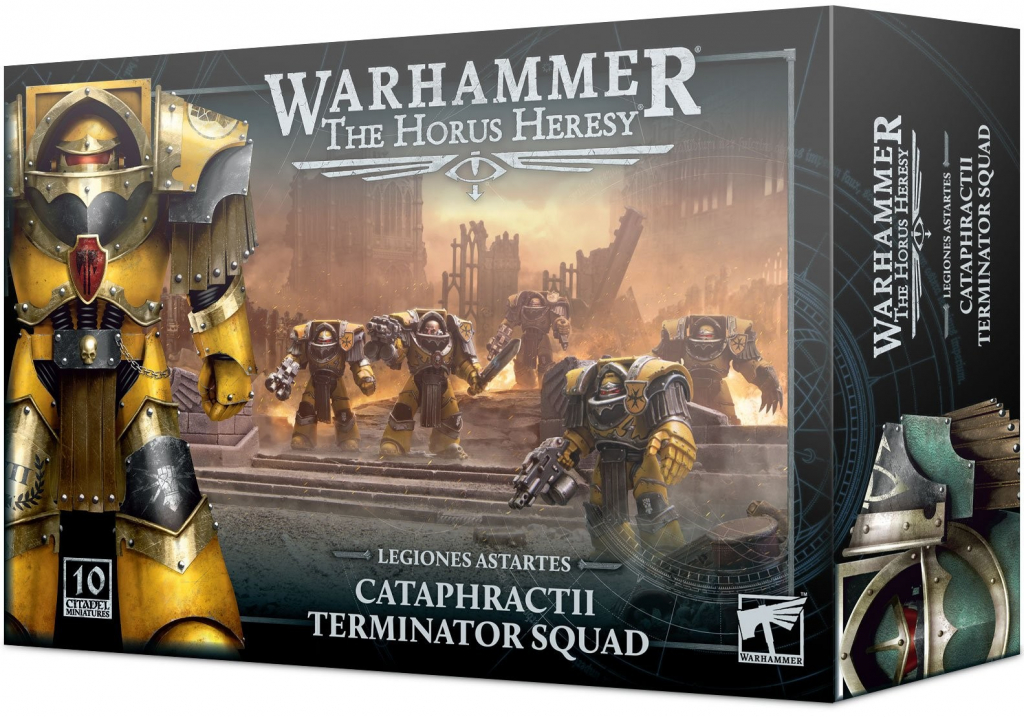 GW Warhammer The Horus Heresy Legion Astartes Cataphractii Terminator Squad