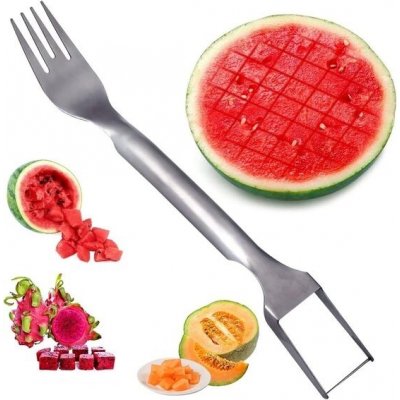 XiXiRan 2 v 1 vidlička na ovoce z nerezové oceli vidlička na krájení melounu – Zbozi.Blesk.cz