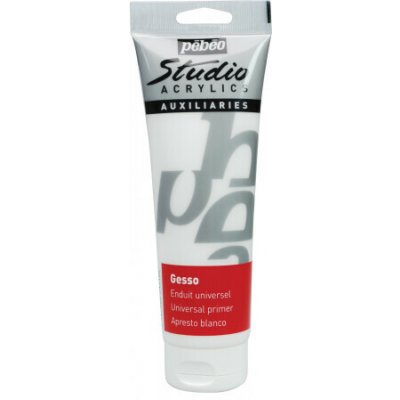Pébéo Studio Gesso univerzální akrylový šeps 250 ml bílý – Sleviste.cz