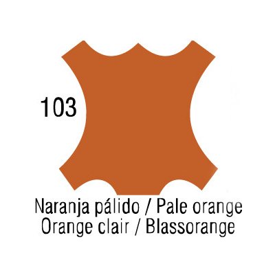 Tarrago barva na semiš a nubuk Suede Nubuck Dye 103 Pale orange 50 ml – Zboží Mobilmania