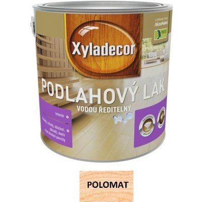 Xyladecor podlahový lak 2,5 l polomat bezbarvý