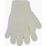 Boma Glory Dětské pletené zimní rukavice smetanová – Sleviste.cz