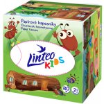 Linteo Kids papírové kapesníčky v krabičce 2-vrstvé 80 ks – Hledejceny.cz