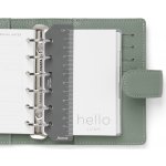 Filofax Pravítko/záložka Minimal, šedé náplň kapesních diářů formát A7 – Zboží Živě