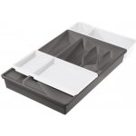 TORTARELLI Příborník 4-dílný, bílá/grafit – Zboží Dáma