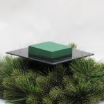 Miska s hmotou Ikebana squere - černá - AP1178 – Hledejceny.cz
