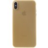 Pouzdro a kryt na mobilní telefon Apple Pouzdro AppleMix Apple iPhone Xs Max - ochrana čočky - ultratenké - plastové - matné - zlaté