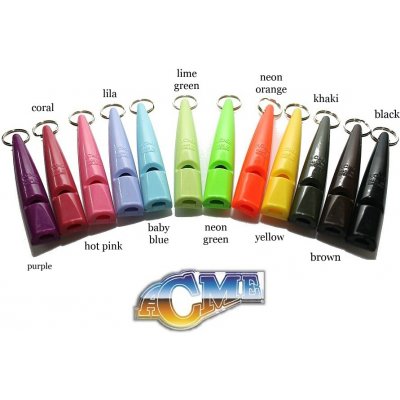 Acme píšťalka na psa 210 1/2 žlutá – Sleviste.cz