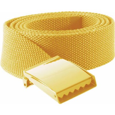 K-UP pásek s kovovou přezkou Lentils žlutá