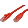síťový kabel Roline 21.15.3913 UTP, slim, patch, kat. 6a, LSOH, 1m, červený