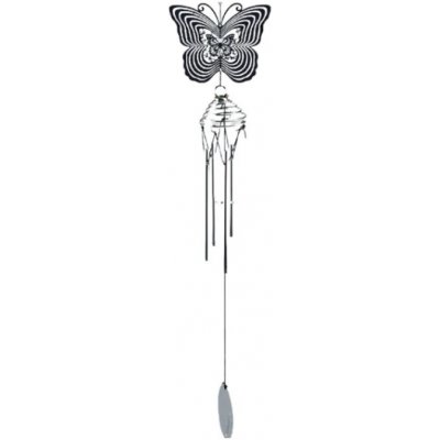 Feng Shui - kovová zvonkohra - Motýl – Zboží Mobilmania