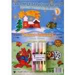 Andel Šablony k barvičkám na sklo sváteční motivy – Zboží Dáma