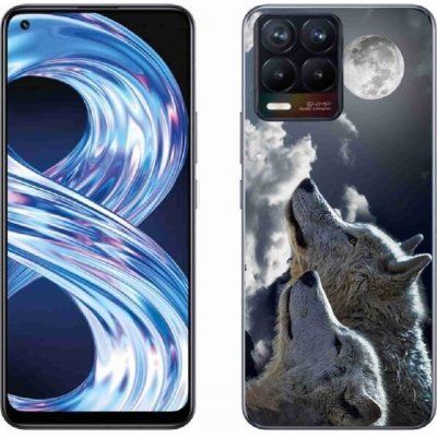 Pouzdro mmCase Gelové Realme 8 4G - vlci – Zboží Živě