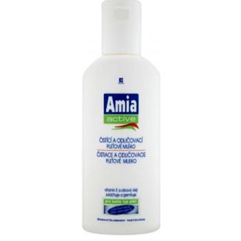 Amia active čistící a odličovací pleťové mléko 200 ml